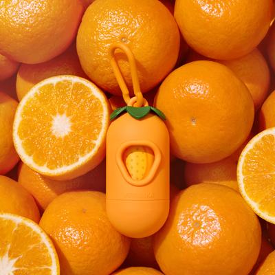 Show full view: VETRESKA Tangerine Dog Poop Bag Dispenser with Bags, 7 count slide 2 of 9