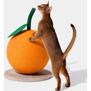 VETRESKA Tangerine Scratching Ball Cat Toy