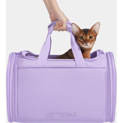 VETRESKA VETRESKA Violet Voyage Dog & Cat Bag Carrier, Purple
