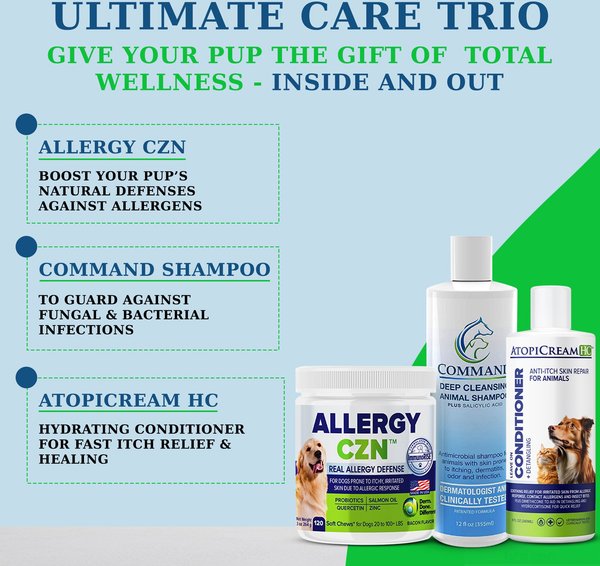 Show full view: VETRIMAX AtopiCream HC Hydrocortisone Leave-On Dog & Cat Conditioner/Lotion, 8-fl oz bottle slide 7 of 7