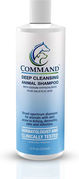 VETRIMAX Command Deep-Cleansing Dog & Cat Shampoo, 12-fl oz bottle