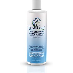 VETRIMAX Command Deep-Cleansing Dog & Cat Shampoo, 12-fl oz bottle