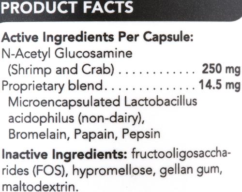 Show full view: VetriScience Acetylator Capsules Digestive Supplement for Cats & Dogs, 120 count slide 5 of 6