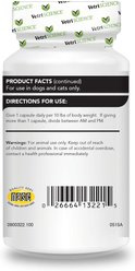 VetriScience Coenzyme Q10 10 mg Capsules Heart Supplement for Cats & Dogs, 100 count slide 2 of 4