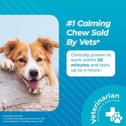 VetriScience Composure Calm & Confident Clinically Tested Chicken-Flavored Chews Calming & Anxiety Supplement for Dogs, 120 count slide 2 of 6