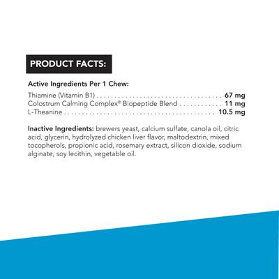Show full view: VetriScience Composure Calm & Confident Chicken Liver Flavored Soft Chews Calming Supplement for Cats, 60 count slide 4 of 8
