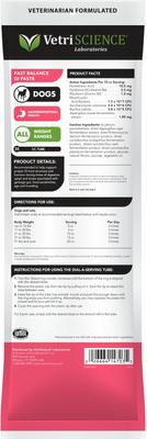 Show full view: VetriScience Fast Balance G.I. Paste Medication for Digestive Issues for Cats & Dogs, 35-cc slide 3 of 10