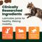 Show in main carousel: VetriScience GlycoFlex 3 Extra Strength Healthy Hip & Joint Chicken Flavored Chews with Glucosamine & Green-Lipped Mussel Supplement for Cats, 60 count slide 3 of 11