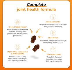 VetriScience GlycoFlex Plus Chicken Flavored Chew Joint Supplement for Cats, 30 count slide 2 of 7