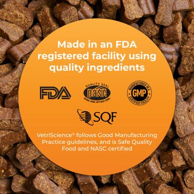 Show full view: VetriScience GlycoFlex Plus Chicken Flavored Chew Joint Supplement for Cats, 30 count slide 8 of 8