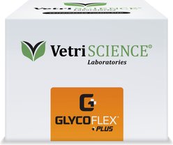 VetriScience GlycoFlex Plus Ultimate Strength Healthy Hip & Joint Duck-Flavored Chews with Glucosamine & Chondroitin Supplement for Dogs, 135 count