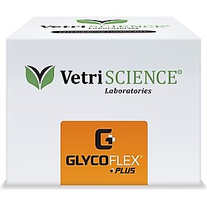 VetriScience GlycoFlex Plus Ultimate Strength Healthy Hip & Joint Duck-Flavored Chews with Glucosamine & Chondroitin Supplement for Dogs, 135 count