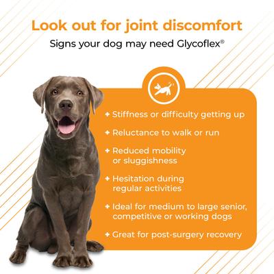 Show full view: VetriScience GlycoFlex Plus Ultimate Strength Healthy Hip & Joint Duck-Flavored Chews with Glucosamine & Chondroitin Supplement for Dogs, 135 count slide 5 of 9