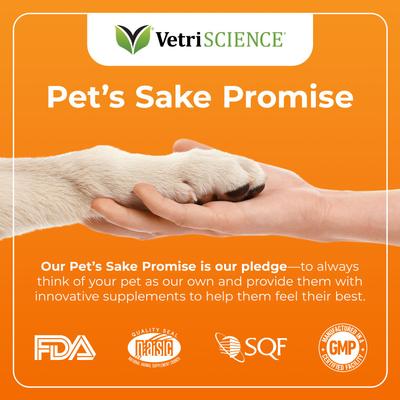 Show full view: VetriScience GlycoFlex Plus Ultimate Strength Healthy Hip & Joint Duck-Flavored Chews with Glucosamine & Chondroitin Supplement for Dogs, 135 count slide 7 of 9