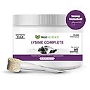 VetriScience Lysine Complete Creamy Chicken Flavor Triple-Action Immune Support Supplement for Cats, 2.75-oz jar