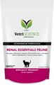 VetriScience Renal Essentials Feline Soft Chews Kidney & Urinary Supplement for Cats, 120 count