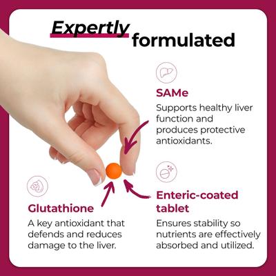 Show full view: VetriScience VETRI SAMe 90 Tablets Liver Supplement for Cats & Dogs, 30 count slide 4 of 8