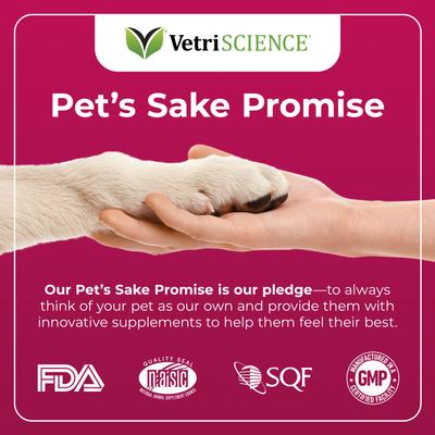 Show full view: VetriScience VETRI SAMe 90 Tablets Liver Supplement for Cats & Dogs, 30 count slide 7 of 8