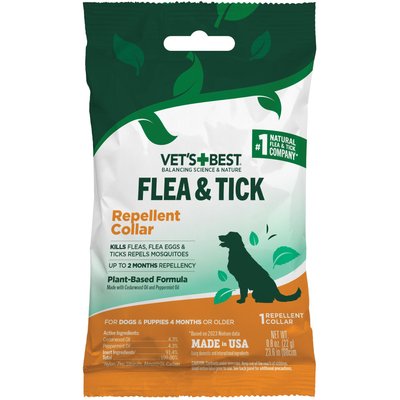 Vet's Best Vet's Best 4 Month Natural Flea & Tick Collar for Dogs, 1 Collar (4-mos. supply)