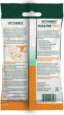 Show full view: Vet's Best 4 Month Natural Flea & Tick Collar for Dogs, 1 Collar (4-mos. supply) slide 2 of 11