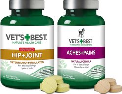Vet's Best Advanced Hip & Joint + Aches & Pains Dog Supplement