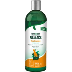 Vet's Best Advanced Strength Flea & Tick Dog Shampoo, 12-fl oz bottle