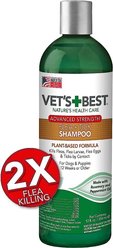 Vet's Best Advanced Strength Flea & Tick Shampoo + Yard & Kennel Spray for Dogs slide 2 of 9
