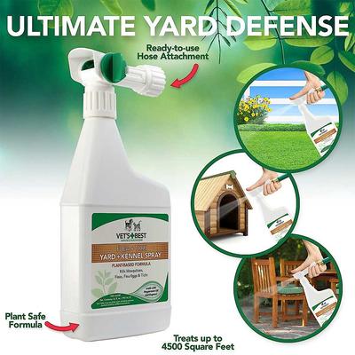 Show full view: Vet's Best Advanced Strength Flea & Tick Shampoo + Yard & Kennel Spray for Dogs slide 9 of 9