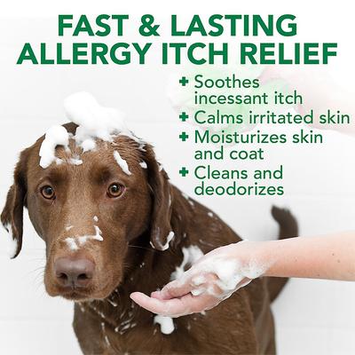 Show full view: Vet's Best Allergy Itch Relief Shampoo for Dogs, 16-fl oz bottle slide 4 of 10