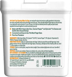 Vet's Best Aloe Vera & Witch Hazel Eye Cleansing Wipes for Dogs, 50 Count slide 2 of 7