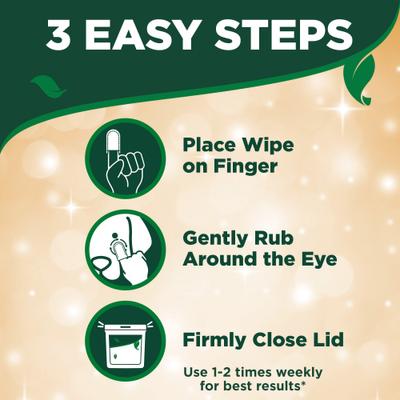 Show full view: Vet's Best Aloe Vera & Witch Hazel Eye Cleansing Wipes for Dogs, 50 Count slide 5 of 8