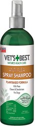 Vet's Best Anti-Flea Easy Spray Natural Shampoo for Dogs, 16-fl oz bottle