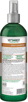 Show full view: Vet's Best Anti-Flea Easy Spray Natural Shampoo for Dogs, 16-fl oz bottle slide 2 of 11