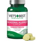 Vet's Best Chewable Tablets Allergy Supplement for Dogs, 60 count