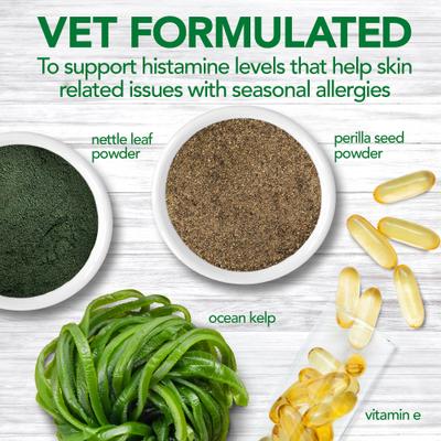 Show full view: Vet's Best Chewable Tablets Allergy Supplement for Dogs, 60 count slide 5 of 10