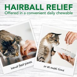 Vet's Best Chewable Tablets Hairball Control Supplement for Cats, 60 count slide 2 of 8