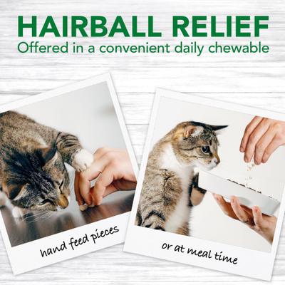 Show full view: Vet's Best Chewable Tablets Hairball Control Supplement for Cats, 60 count slide 5 of 13