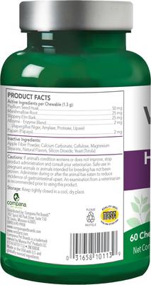 Show full view: Vet's Best Chewable Tablets Hairball Control Supplement for Cats, 60 count slide 3 of 13