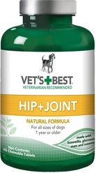 Vet's Best Chewable Tablets Joint Supplement for Dogs, 90 count