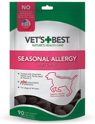 Vet's Best Chicken Flavored Soft Chews Allergy Supplement for Dogs, 90 count