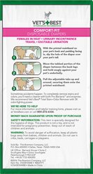 Vet's Best Comfort-Fit Disposable Female Dog Diapers, Large/X-Large: 23.5 to 31.5-in waist, 12 count slide 2 of 9