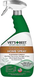 Vet's Best Dog Flea + Tick Home Spray, 32-fl oz bottle + Vet's Best Flea + Tick Yard & Kennel Spray for Dogs, 32-fl oz bottle slide 2 of 7