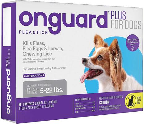 Show full view: Vet's Best Dog Flea + Tick Home Spray, 32-oz bottle + Onguard Flea & Tick Spot Treatment for Dogs, 5-22 lbs, 6 Doses (6-mos. supply) slide 5 of 8