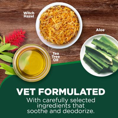 Show full view: Vet's Best Ear Relief Finger Dog Wipes, 50 count slide 7 of 9