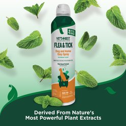 Vet's Best Flea & Tick Easy Spray for Dogs, 14-fl oz bottle slide 2 of 9