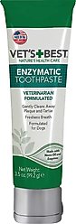 Vet's Best Enzymatic Toothpaste, 3.5-oz bottle + Fingerbrush Dog Toothbrush, 10 count slide 2 of 9