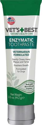 Show full view: Vet's Best Enzymatic Toothpaste, 3.5-oz bottle + Fingerbrush Dog Toothbrush, 10 count slide 2 of 10
