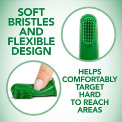 Vet's Best Fingerbrush Dog Toothbrush, 10 count slide 2 of 6