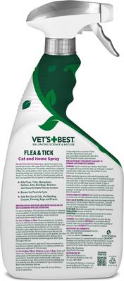 Show full view: Vet's Best Flea & Tick Cat & Home Cotton Spice Scent Natural Spray for Cats, 32-fl oz bottle slide 2 of 8