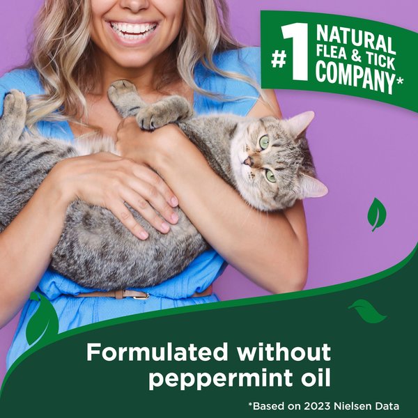 Vet's Best Flea & Tick Cat & Home Cotton Spice Scent Spray for Cats